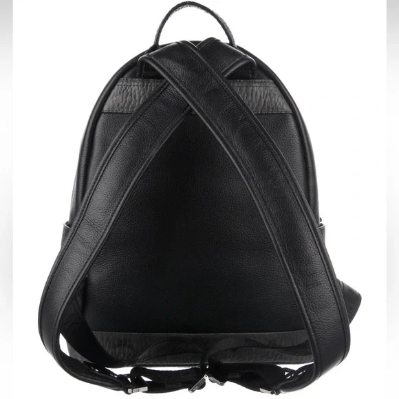 MCM Stark Visetos Top Handle Backpack Bookbag - Picture 4 of 16